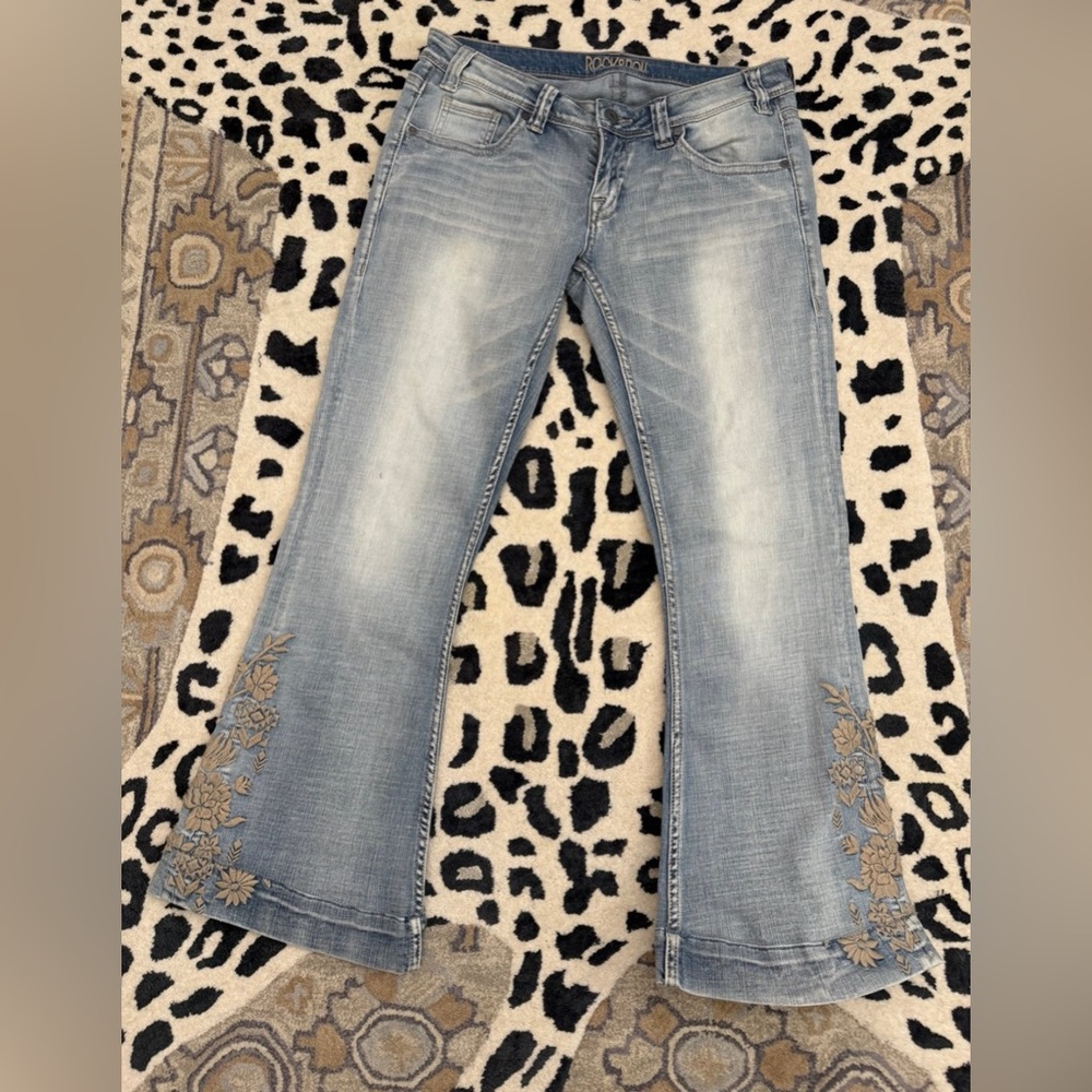 Rock & Roll Cowgirl flare, western embroidered jeans sz 30 (10-12) never worn